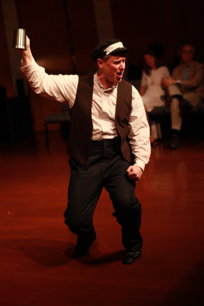 Kyle Higgins starring in the new musical Skeleton Army.